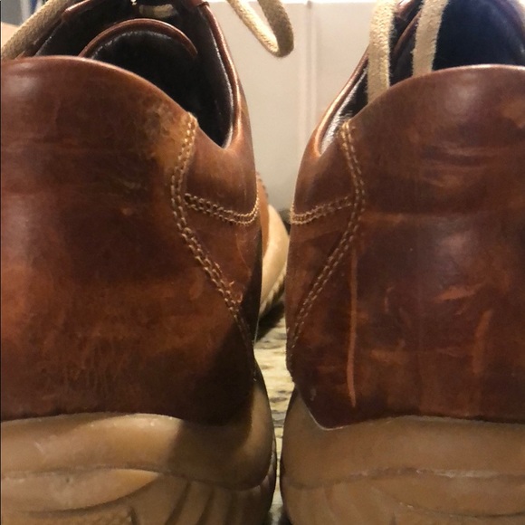 Saddle Reporter casual leather shoe; slightly worn - Picture 7 of 8